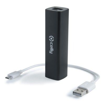Celly Nödbatteri 2000mAh 1A Svart