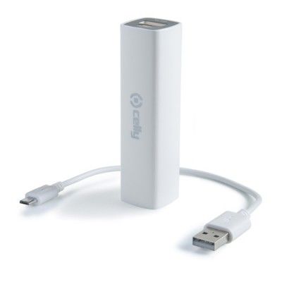 Celly Nödbatteri 2000mAh 1A Vit iPhonetillbehörsbutiken Celly Nödbatteri 2000mAh 1A Vit iPhonetillbehörsbutiken