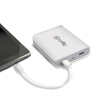 Celly PowerBank 8000mAh 1x2A 1x1A - Vit
