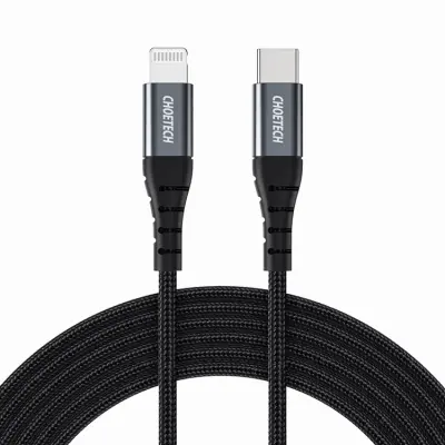 Choetech USB-C till Lightning kabel MFi 480Mb/s 3A 2m