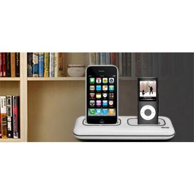 Dexim dual laddningsstation för iPhone och iPod