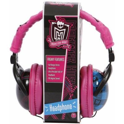 Hörlurar Voltageous med mic - Monster High
