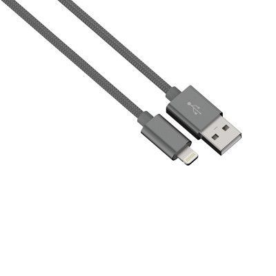 HAMA Synk-/Laddarkabel Lightning 0.5m Colorline - Anthracite