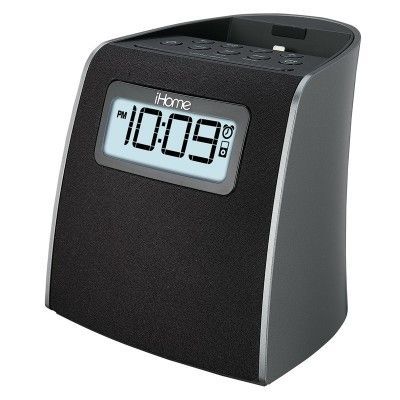 IHOME iPL22 Klockradio Svart FM Lightning Dock