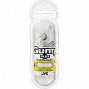 JVC Gumy Plus In-Ear Hörlurar W/Mic - HA-FR6 - Vit