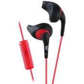 JVC HA-ENR15-B-E In-Ear Sport Headset Remote+mic - Svart/Röd