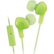 JVC HA-FR6-G Gumy Plus In-Ear Headphone med mic - Grön