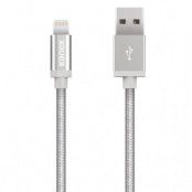 Kanex - Lightning/USB ladd- och synkkabel 1,2m - Silver