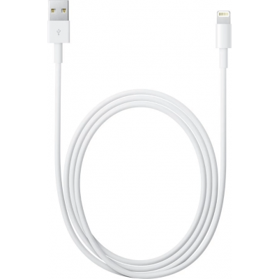 Lightning USB Kabel - 2 Meter - Vit