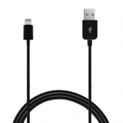 Puro - USB-A - Lightning MFI Kabel, 1m - Svart