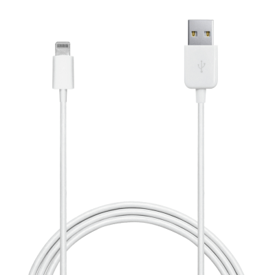 Puro - USB-A - Lightning MFI Kabel, 1m - Vit