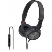 Sony DR-ZX301IPB, over-the-ear headset, 10-24000Hz, 24Ohm, 1,2m kabel, Svart