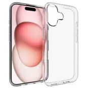 [100-Pack] iPhone 17 Mobilskal Anti-Scratch TPU - Transparent