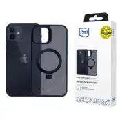3MK iPhone 12/12 Pro Mobilskal MagSafe Smoke Stativ - Svart