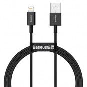 Baseus Fast Charging Lightning USB Kabel 1 m - Svart