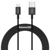 Baseus Superior Fast Charging Lightning - USB Kabel 2m - Svart