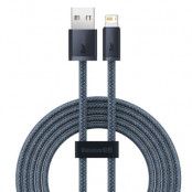 Baseus USB Till Lightning Kabel 2m - Grå