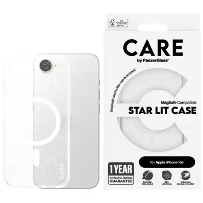 CARE iPhone 16e Mobilskal MagSafe Flagship Urban StarLight Vit