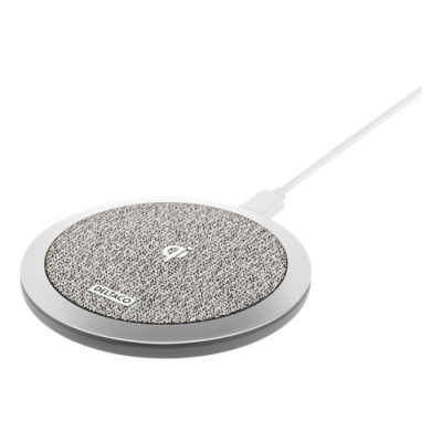 DELTACO Trådlös snabbladdare för iPhone och Android, 10W Qi-certifierad