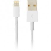 EPZI USB-synk/laddarkabel, Lightning, 3m - Vit