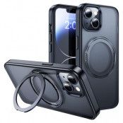 Hoco iPhone 15 Mobilskal Magsafe Ringhållare - Svart