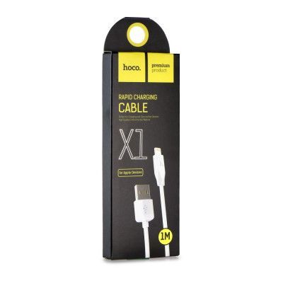 HOCO speed till iPhone Lightning 8-pin charging Kabel X1 Vit
