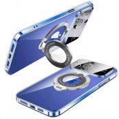 iPhone 15 Pro Max Mobilskal Ringhållare Magsafe - Transparent/Silver