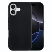 iPhone 17 Mobilskal Soft TPU Matt - Svart
