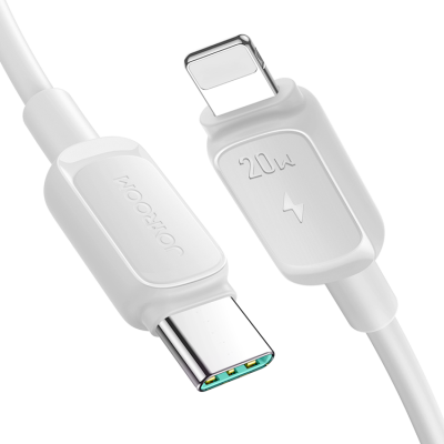 Joyroom USB-C till lightning kabel 20W 1.2m - Vit