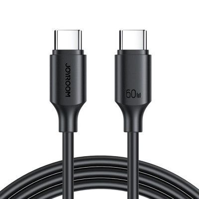 Joyroom USB-C till USB-C kabel 60W 1m - Svart