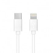 Kabel USB-C to iPhone Lightning PD 20W 3A C291 1m - Vit BOX
