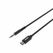 Kanex DuraBraid USB-C till 3.5mm kabel 1 m