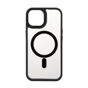 Onsala iPhone 15 Mobilskal MagSafe Bumper - Clear/Svart