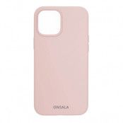 Onsala Mobilskal Silikon Sand Pink iPhone 12 & 12 Pro