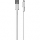 Puro USB-A till Lightning Kabel Icon Soft - Vit