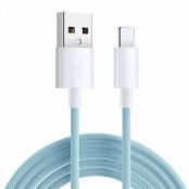 SiGN Boost USB-A till Lightning Kabel 2.4A 2m - Blå
