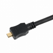 SiGN HDMI till Micro-HDMI Kabel 4K, 1m - Svart