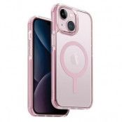 UNIQ iPhone 15/14 Plus Mobilskal Magsafe Combat - Rosa