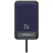 USAMS Magnetisk Trådlös Powerbank 10000mAh CD219 XM- Svart