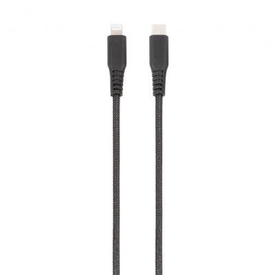 Vivanco Longlife USB-C/Lightning kabel MFI 1.5m - Svart