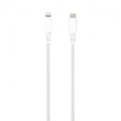 Vivanco Longlife USB-C/Lightning kabel MFI 1.5m - Vit