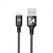 Wozinsky USB Lightning Kabel 1m - Svart