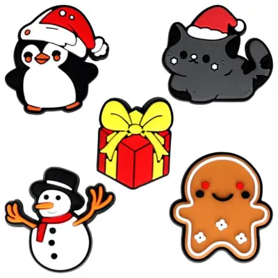 [5-Pack] 3D Sticker Set - Snowman