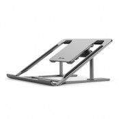 ALOGIC Metro Adjustable & Portable Folding Notebook Stand - Rymdgrå