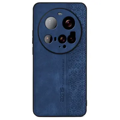 Azns Xiaomi 15 Ultra Mobilskal Läder Shell - Blå