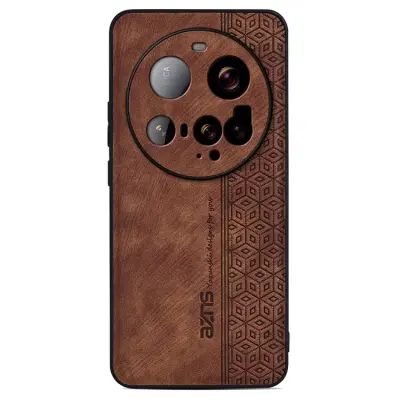 Azns Xiaomi 15 Ultra Mobilskal Läder Shell - Brun