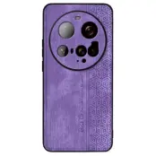 Azns Xiaomi 15 Ultra Mobilskal Läder Shell - Lila