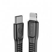Baseus Tough Series Laddnings sladd USB-C till Lightning 1m - Vit