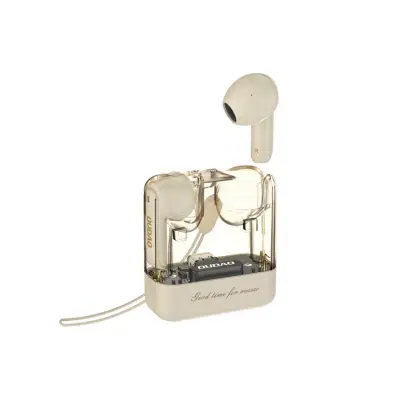 Dudao U18Pro In-Ear Bluetooth 5.3 TWS Trådlösa Hörlurar - Beige (Beige)
