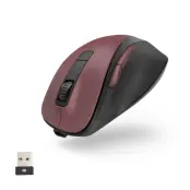 Hama Trådlös Mus Med Rechargeable Batteri - Burgundy
